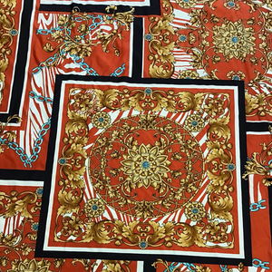 Black & Red Geometric Knit Jersey