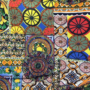 Wagon Wheel Multi Knit Jersey