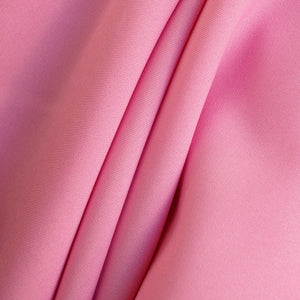 Pink Polyester Poplin Fabric