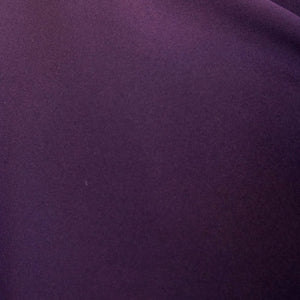 Plum Polyester Poplin Fabric