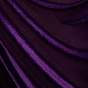 Classic Violet Velvet Fabric
