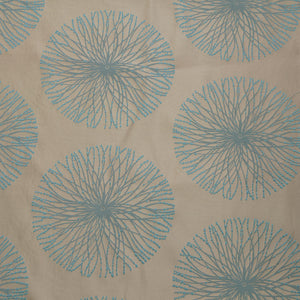 Turquoise - Spring Burst Collection Upholstery Fabric