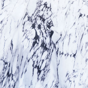 White Marble Spandex Fabric