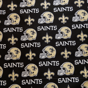 Licensed NFL New Orleans Saints 100% Cotton Fabric