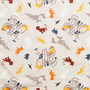 Wild Ones Lion King Print 100% Cotton