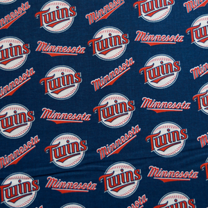 MLB Licensed Minnesota Twins 100% Cotton Fabric