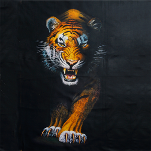 Animal Kingdom - Tiger Panel - Robert Kaufman Cotton Prints