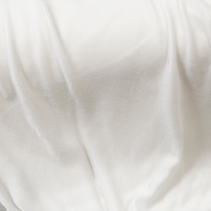 White Silk Velvet Fabric