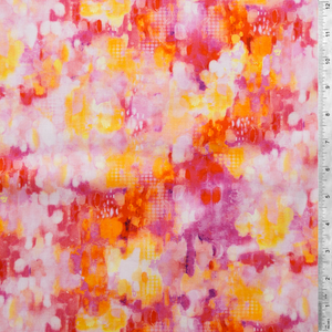 Fresh Cut - Pink Watercolors by P&B Textiles 100% Cotton Fabric