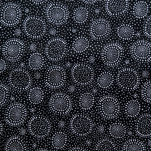 Fresh Cut - Black Dots by P&B Textiles 100% Cotton Fabric