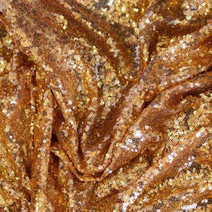 Bright Gold Mini Glitz Sequin