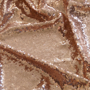 Champagne Mini Glitz Sequin Fabric