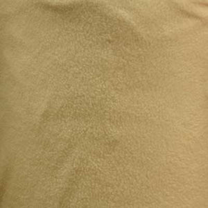 Beige Solid Fleece