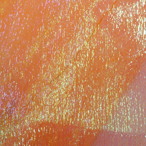 Coral Woven Translucent/Iridescent LamŽ
