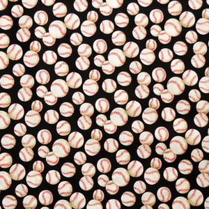 Baseballs - Alexander Henry Collection 100% Cotton Fabric