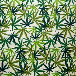 Herb - Natural/Green  - Alexander Henry Collection 100% Cotton Fabric