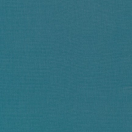Kona Cotton Solids - Teal Blue