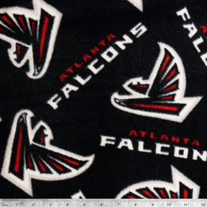 NFL Licensed Atlanta Falcons Fleece Fabric