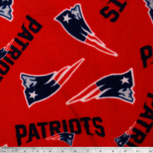 NFL Licensed New England Patriots Fleece Fabric