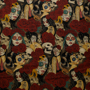 Nocturna Dark  - Alexander Henry Collection 100% Cotton Fabric