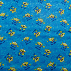 Toy Story Alien Toss 100% Cotton Fabric