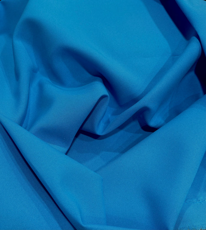 Sky Blue Polyester Poplin Fabric