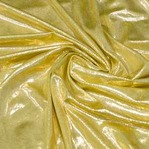 Dusty Yellow Mystik Sparkling Costume 4-way Stretch Spandex