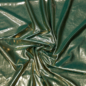 Golden Hunter Green Mystik Sparkling Costume 4-way Stretch Spandex