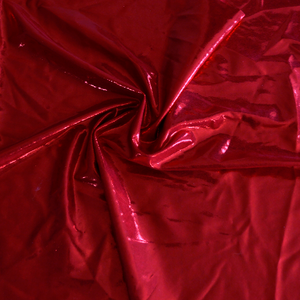 Red Mystik Sparkling Costume 4-way Stretch Spandex