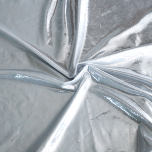 Silver Mystik Sparkling Costume 4-way Stretch Spandex