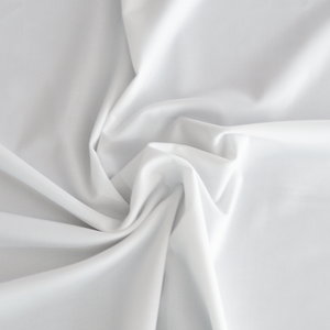 Matte White Mystik Sparkling Costume 4-way Stretch Spandex