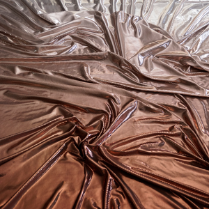 Ombre Sparkle Spandex-Copper 2-way stretch fabric
