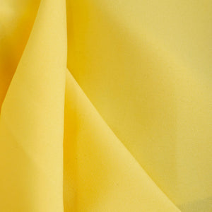 Yellow Polyester Poplin Fabric