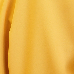 Bright Gold Polyester Poplin Fabric