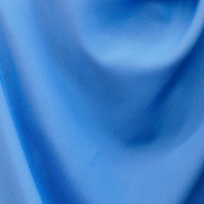 Sky Blue Polyester Poplin Fabric