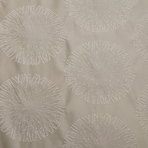 Silver - Spring Burst Collection Upholstery Fabric