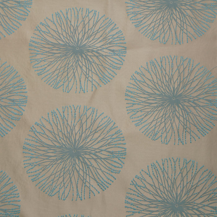 Turquoise - Spring Burst Collection Upholstery Fabric