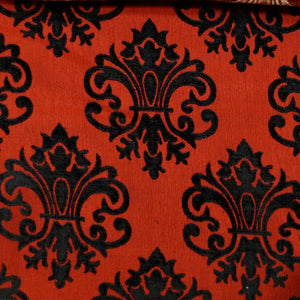 Black/Red - Imperial Collection Upholstery Fabric