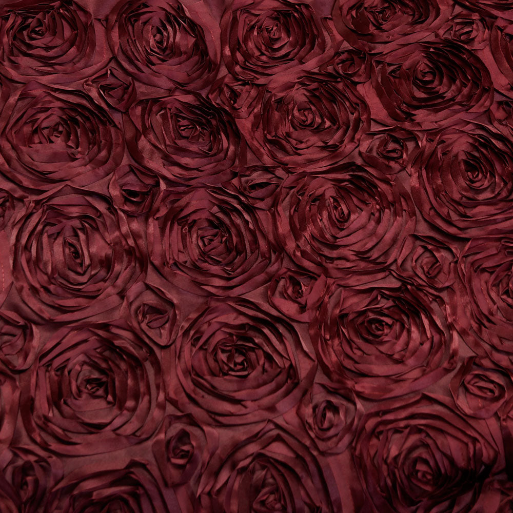 Red Polyester Poplin Fabric