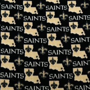 NFL Licensed New Orleans Saints Fleece Fabric