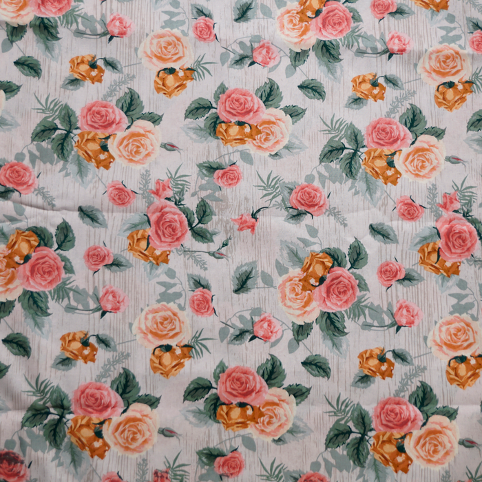 Antique Rose 100% Cotton Fabric