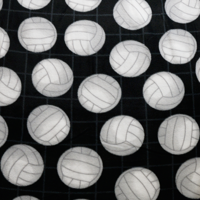 Volleyballs Anti-pill Fleece Fabric
