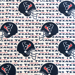 Licensed NFL Houston Texans 100% Cotton Fabric