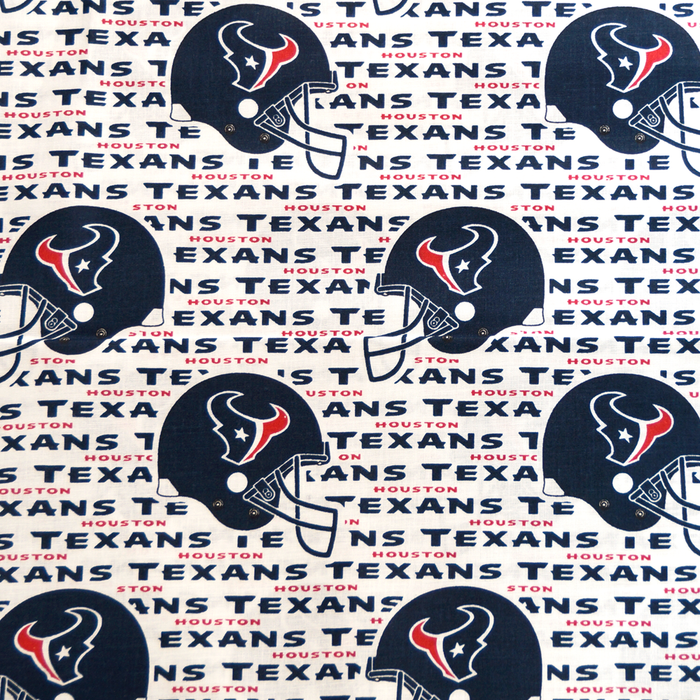 NFL Licensed  Houston Texans 100% Cotton Fabric