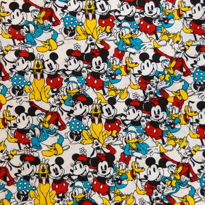 Disney Licensed Character Toss 100% Cotton Fabric