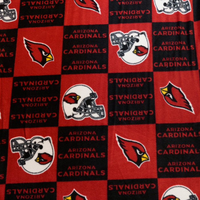 NFL Licensed Arizona Cardinals Fleece Fabric