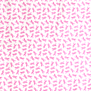 Cancer Awareness Pink Ribbons - 100% Cotton Fabric