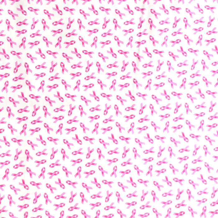 Cancer Awareness Pink Ribbons - 100% Cotton Fabric