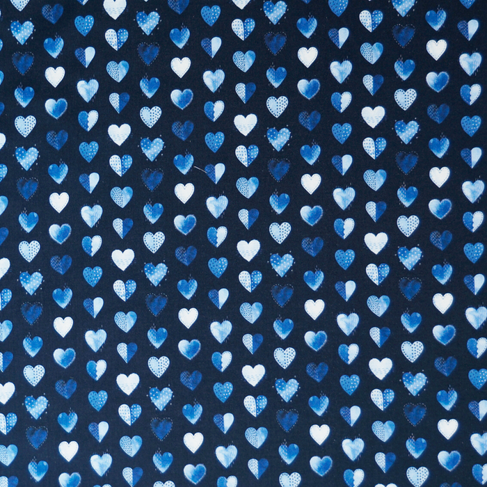 Small Hearts by Marketa Stengl  fabric 100% Cotton