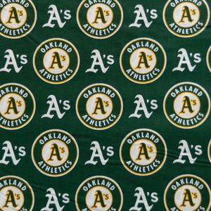 MLB Licensed Oakland A's 100% Cotton Fabric
